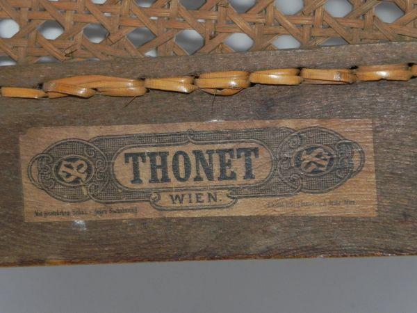 Židle s výpletem – Thonet Wien - 6