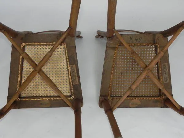 Židle s výpletem – Thonet Wien - 7