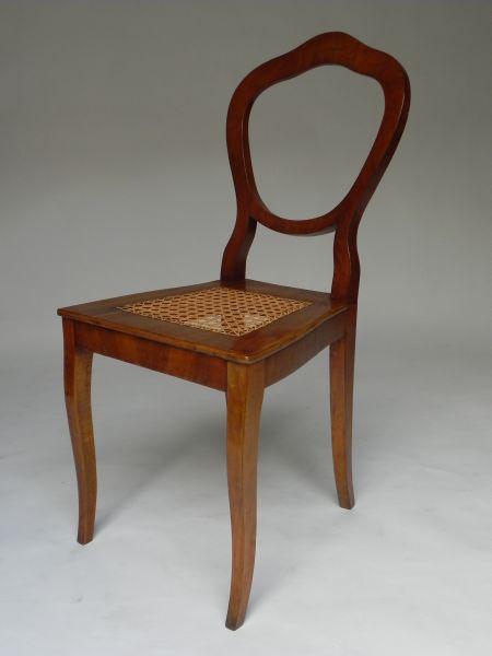 Židle s výpletem – biedermeier - 1