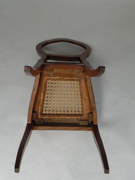Židle s výpletem – biedermeier - 2