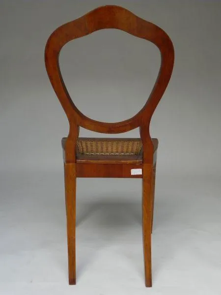 Židle s výpletem – biedermeier - 4