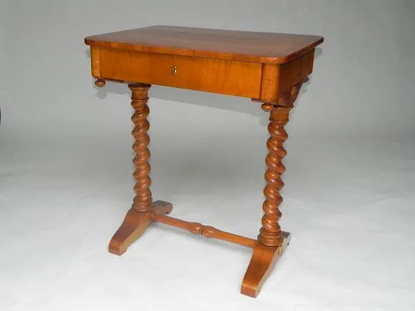Šicí stolek – biedermeier - 9