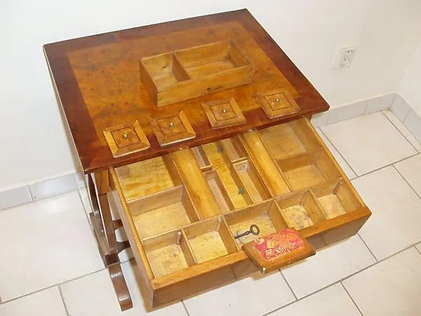 Šicí stolek – Biedermeier - 5
