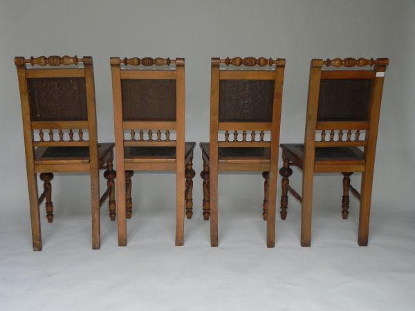 Stůl + 4 židle – altdeutsch - 2