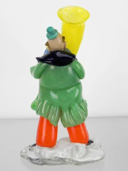 Soška z hutnického skla – hudebník - 3