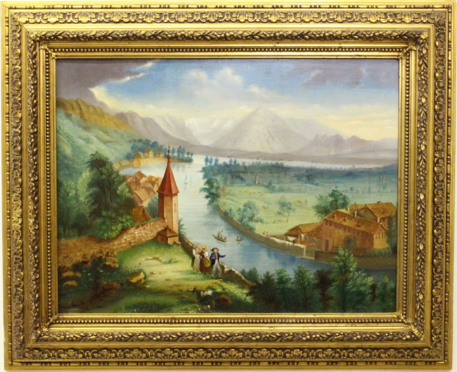 Josef Kriesten - Romantická krajina