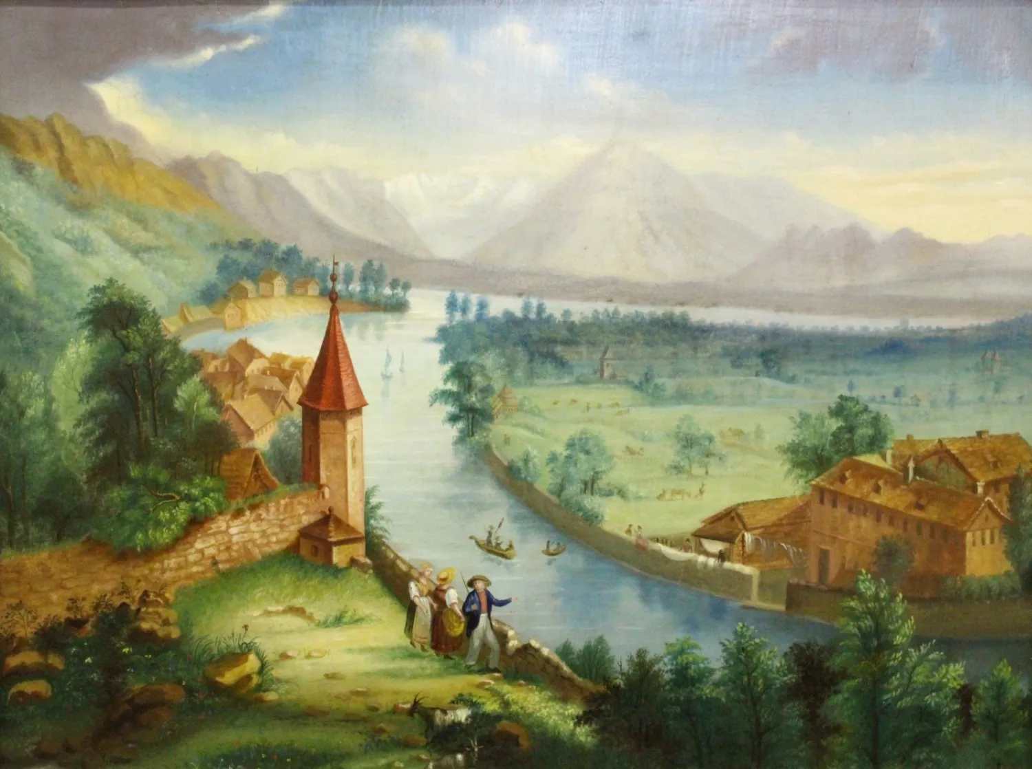 Josef Kriesten – Romantická krajina - 2