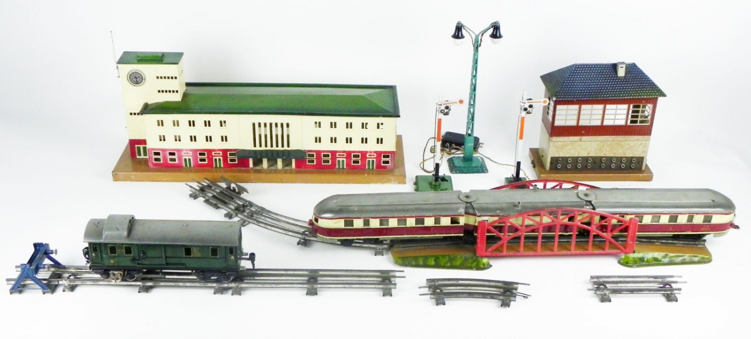 Märklin -  vláčky, nádraží, kolejiště a příslušens