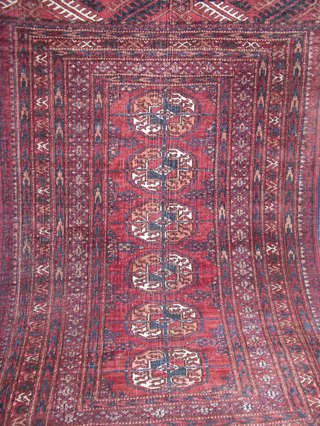 Starožitný koberec TURKMENISTAN TEKKE  1/47 - 1
