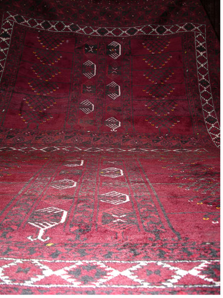 Starožitný koberec TURKMENISTÁN ENGSI  10/116 - 6