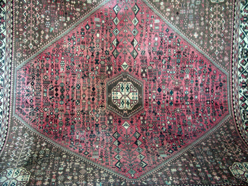 Starožitný koberec ÍRÁN ABADEH  A/10