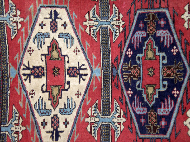 Starožitný koberec ÍRÁN TUSERKAN A/27 - 6