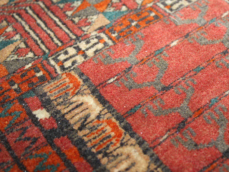 Starožitný koberec TURKMENISTÁN ENGSI A/41 D - 3