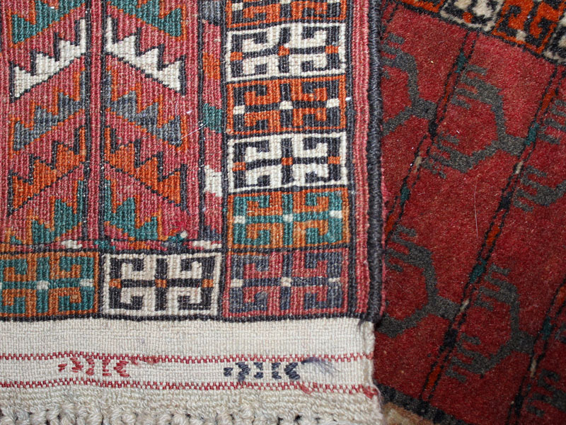 Starožitný koberec TURKMENISTÁN ENGSI A/41 D - 4