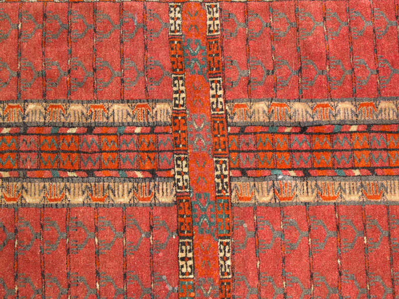 Starožitný koberec TURKMENISTÁN ENGSI A/41 D - 5