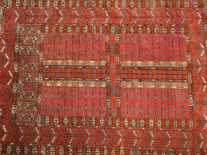 Starožitný koberec TURKMENISTÁN ENGSI A/41 D - 6