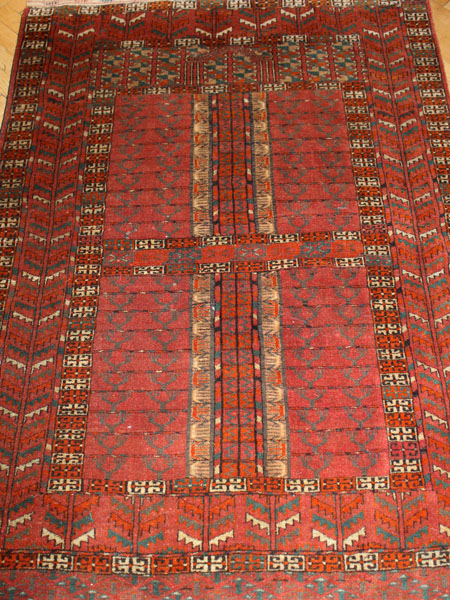 Starožitný koberec TURKMENISTÁN ENGSI A/41 D - 7