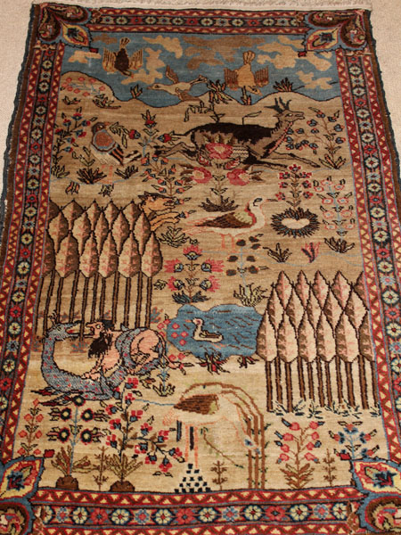 Starožitný koberec ÍRÁN TABRIZ A/42 D