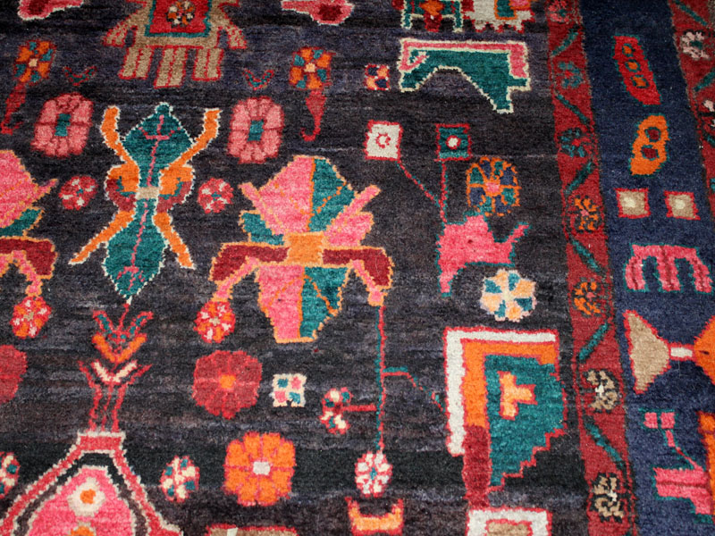 Starožitný koberec ÍRÁN GHASHGHAI K7 - 2