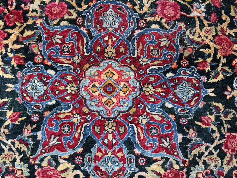 Starožitný koberec ÍRÁN KIRMAN K15-1 - 5