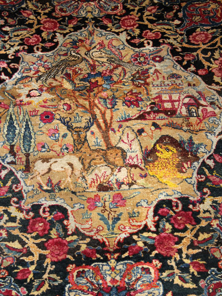 Starožitný koberec ÍRÁN KIRMAN K15-1 - 6
