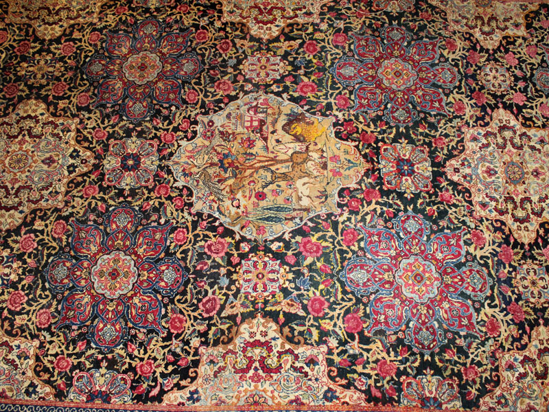 Starožitný koberec ÍRÁN KIRMAN K15-1 - 7