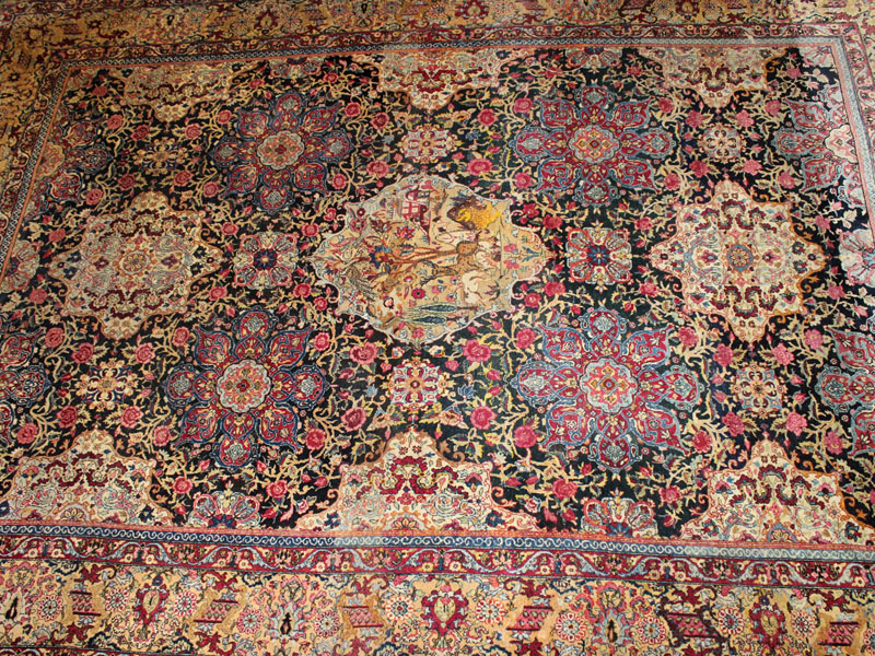Starožitný koberec ÍRÁN KIRMAN K15-1 - 8
