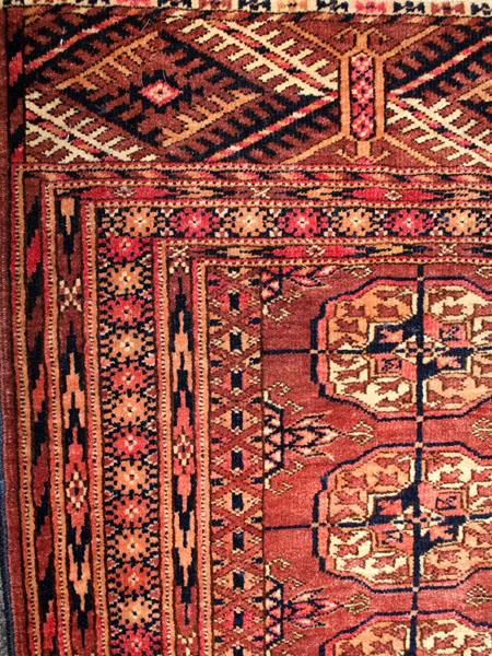Starožitný koberec AFGHÁNISTÁN TEKKE K20-7 - 4