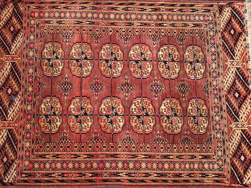 Starožitný koberec AFGHÁNISTÁN TEKKE K20-7 - 5