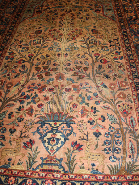 Starožitný koberec ÍRÁN TABRIZ K21 - 7