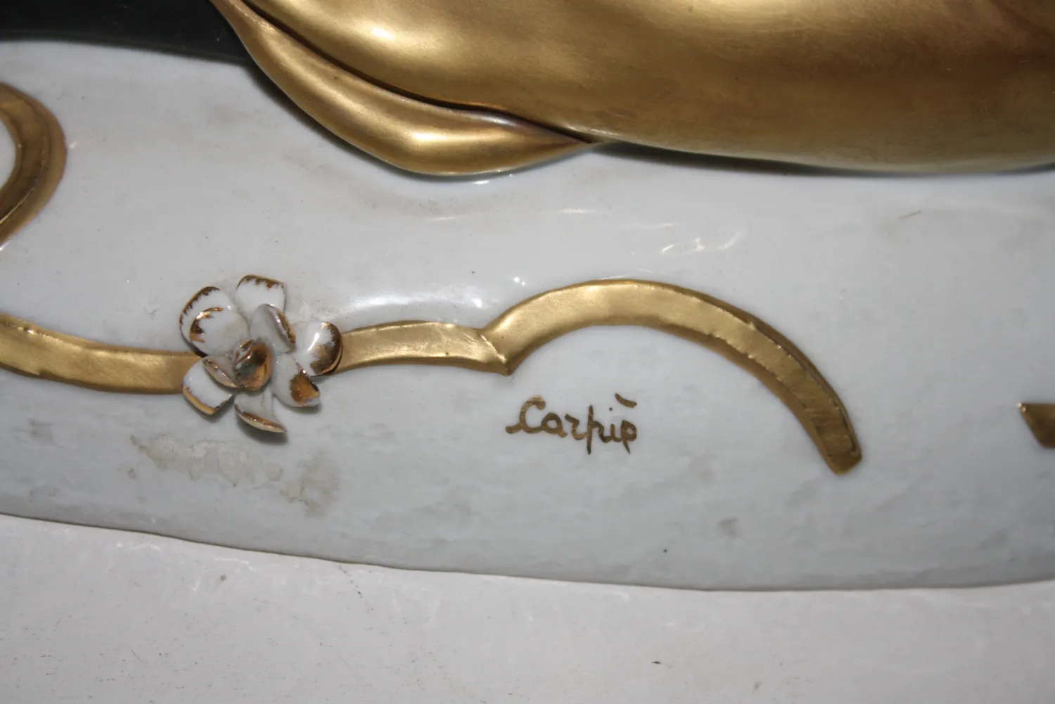 VELKÉ PORCELÁNOVÉ SOUSOŠÍ – SIGNOVÁNO LARPIÉ - 4