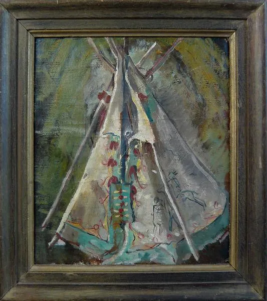 Božena Kuhnová-Komancová  - Týpí