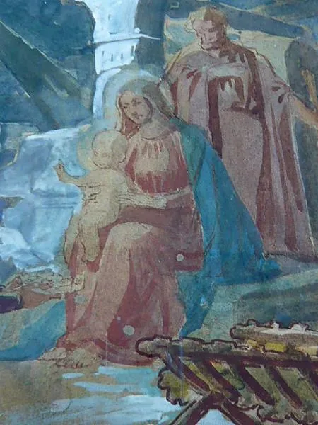 Rudolf Černý – Klanění tří králů - 2