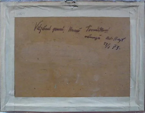 Alois Hejl – Krajina s postavou - 2