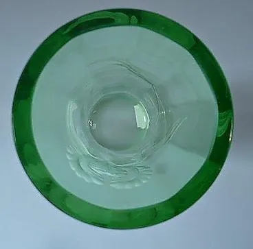 Váza se stonkem kosatce – Moser - 6