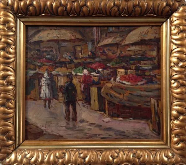 Jan B. Plaček – Na tržišti - 1