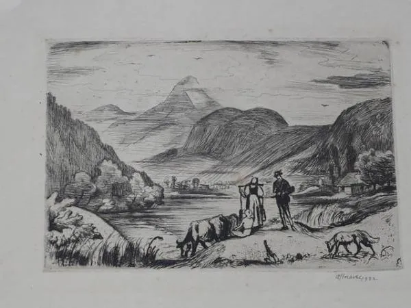 Alois Moravec – Čtyři grafické listy - 2
