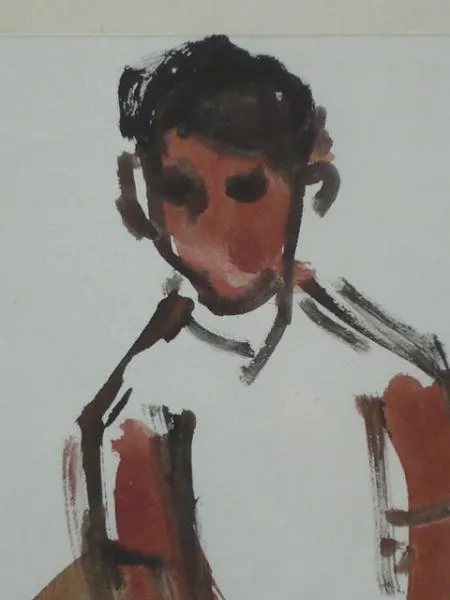 Sedící chlapec - 3