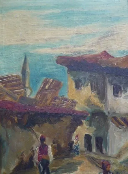 Ulička u moře – ostrov Katič, Černá Hora - 5
