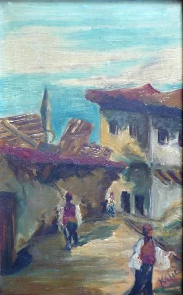 Ulička u moře – ostrov Katič, Černá Hora - 6