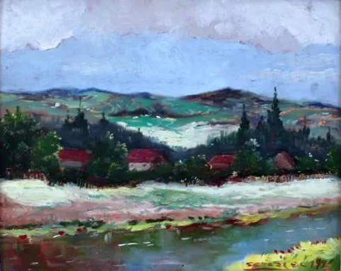 Emil Sedláček – U řeky - 6