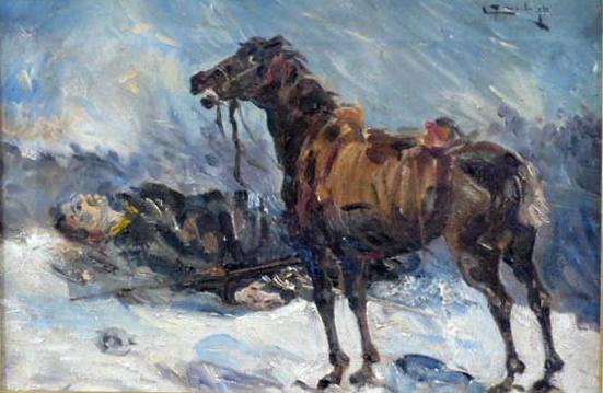 Raněný voják s koněm - 6