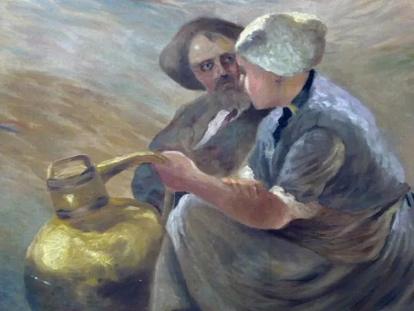 J. Horváth – Dívka se džbánem - 4