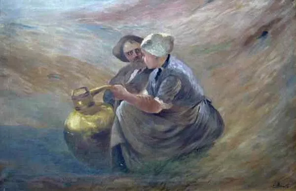 J. Horváth – Dívka se džbánem - 5