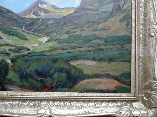 Rudolf Walter – Horské úbočí - 2