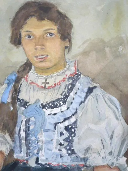 František Hlavica – Selská dívka - 3