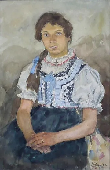 František Hlavica – Selská dívka - 4