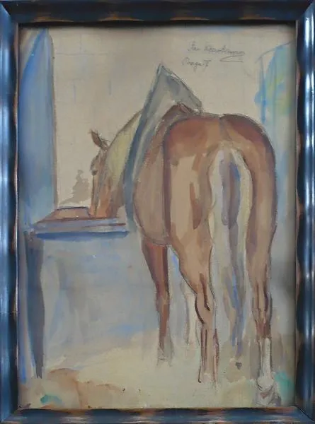 Stanislav Marek Mazurkiewicz – Kůň u žlabu - 1