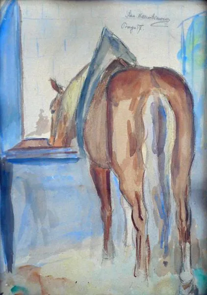 Stanislav Marek Mazurkiewicz – Kůň u žlabu - 5