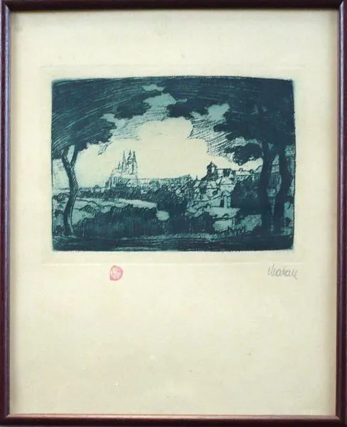 S.G. Maran – Pohled na Pražský hrad - 4